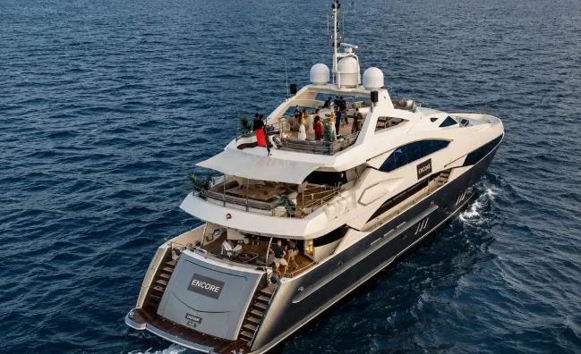 Sunseeker Superyacht VIP Dinner, Drinks & Live DJ
